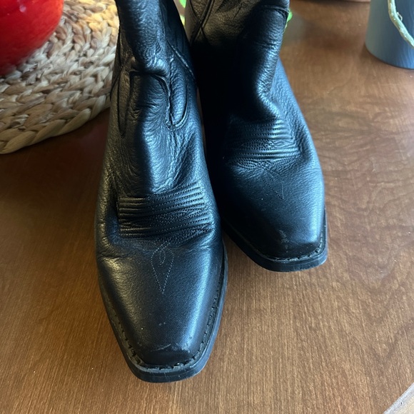 Black Women’s Durango Cowboy Boots - Picture 3 of 4